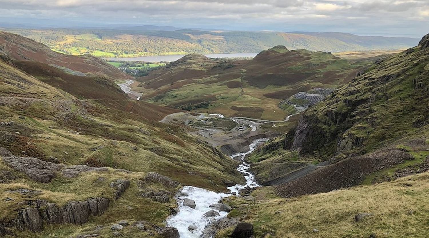 Coniston, Lake District — Coniston Water and the Old Man